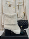 CHNA* 24SS Chunky Heel Sock Boots 1:1 VIP