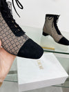 DIO* 24SS embroidered jacquard mesh boots 1:1 VIP