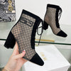 DIO* 24SS embroidered jacquard mesh boots 1:1 VIP