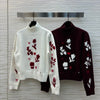 CHAN* 24SS wool flower sweater 1:1 VIP