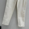 CHAN* 24SS Ski Series Mid-High Rise Straight Jeans 1:1 VIP 10