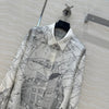 Hermè* 24SS Cruise Print Silk Shirt 1:1 VIP 11