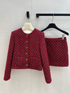 GUC* 24SS jacquard jacket + skirt 1:1 VIP 11