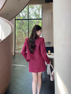 GUC* 24SS jacquard jacket + skirt 1:1 VIP 11