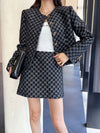 GUC* 24SS jacquard jacket + skirt 1:1 VIP 11