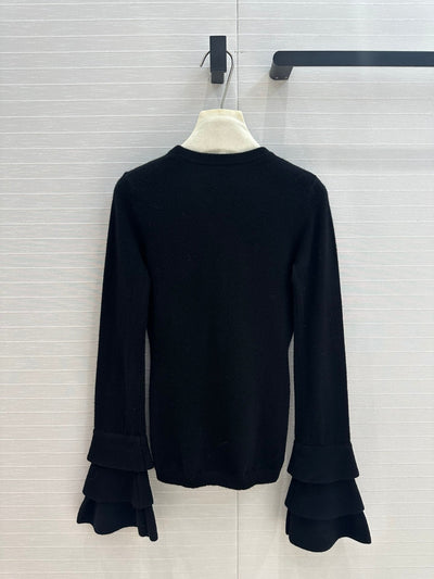 Valenti* 24SS trumpet sleeve wool sweater 1:1 VIP 11