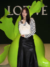 LOE* 24SS Eco-friendly Leather Midi Skirt 1:1 VIP 11