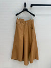 LOE* 24SS Eco-friendly Leather Midi Skirt 1:1 VIP 11