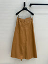 LOE* 24SS Eco-friendly Leather Midi Skirt 1:1 VIP 11