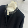 DIO* 24SS Heavy Beaded Embroidery Cashmere Knit Cardigan 1:1 VIP 11