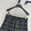 MIU* 24SS Green Plaid Short-cut Shirt 1:1 VIP 11