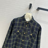 MIU* 24SS Green Plaid Short-cut Shirt 1:1 VIP 11