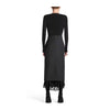 Balenciag*24SS wool lace patchwork skirt 1:1 VIP 11