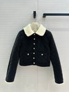 CHAN* 24SS lamb wool cotton lapel jacket 1:1 VIP 11