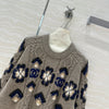 CHAN* 24SS Four-leaf Clover 100% Wool Sweater 1:1 VIP 11