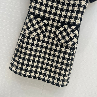 Valenti* 24SS houndstooth dress 1:1 VIP 11