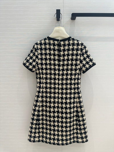 Valenti* 24SS houndstooth dress 1:1 VIP 11