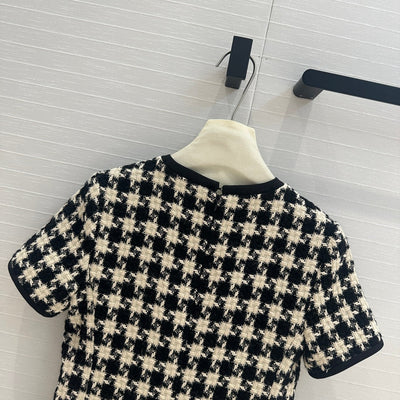 Valenti* 24SS houndstooth dress 1:1 VIP 11