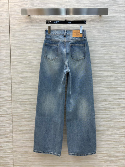 Celin* 24SS Straight Jeans 1:1 VIP 11