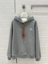 LOW* 24SS hooded leather strap sweatshirt 1:1 VIP 11