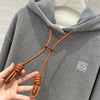 LOW* 24SS hooded leather strap sweatshirt 1:1 VIP 11