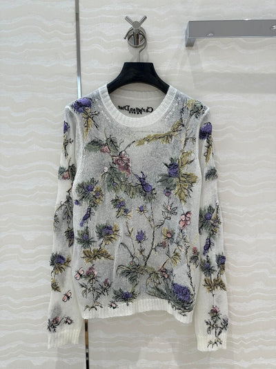 DIO* 24SS Mohair and Silk Sweater 1:1 VIP 11