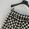 Valentin* 24SS houndstooth tweed shorts 1:1 VIP 11