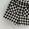 Valentin* 24SS houndstooth tweed shorts 1:1 VIP 11