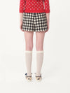 Valentin* 24SS houndstooth tweed shorts 1:1 VIP 11