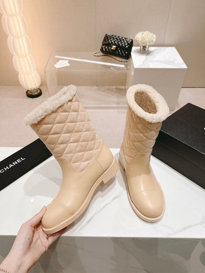 CHNA* 24 SS Biker Boots Snow Boots 1:1 VIP 11