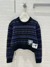 DIO* 24SS Fair Isle Pattern Sweater 1:1 VIP 12