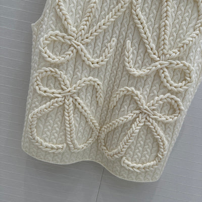 LO*WE* 24SS Cable Knit Vest 1:1 VIP 12