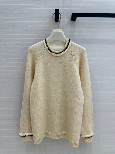 CHAN* 24SS knitted cashmere sweater 1:1 VIP 12