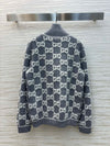 GUC* 24SS jacquard knitted zipper cardigan 1:1 VIP 12