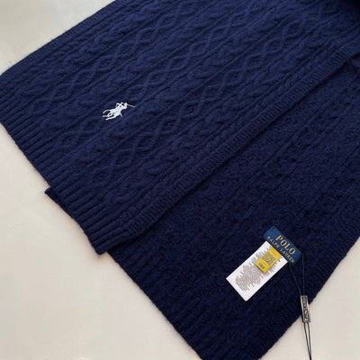 POLO scarf hat knitted set