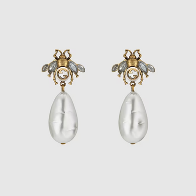 GGClassic bee earrings