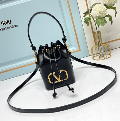 VAL* soft lambskin mini bucket bag