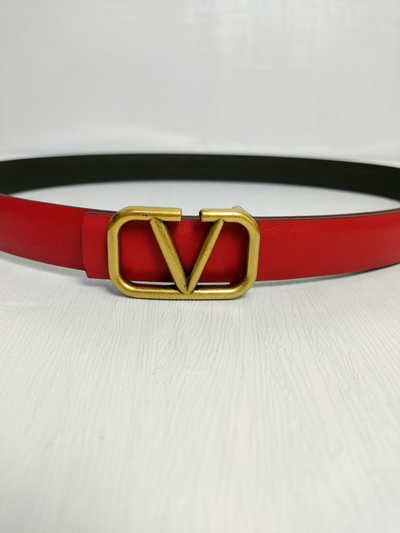 Valent* leather belt