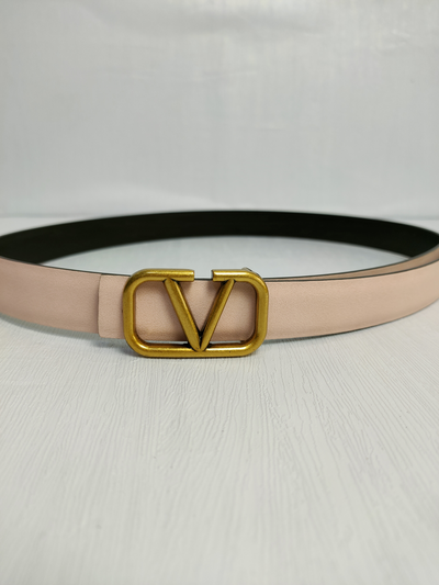 Valent* leather belt