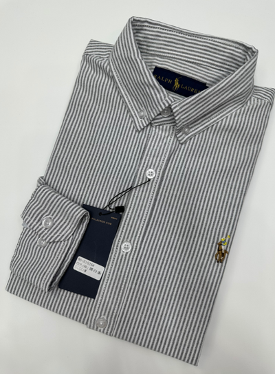 Ralph Lauren* Classic Fit Striped Oxford Shirt