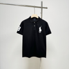 Ralph Laure* Cotton Lapel Short Sleeve POLO Shirt