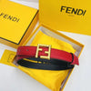 FD Pure cowhide leather belt