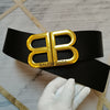 Balenci* extra wide belt