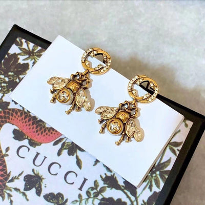 GGClassic bee earrings