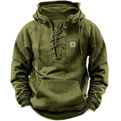 Men's Outdoor Solid Color Casual Sweatshirt