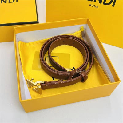 FD Pure cowhide leather belt