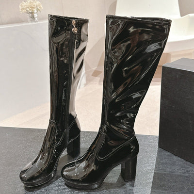 Chan**2025 new VIP1:1 thick heel boots