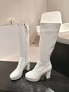 Chan**2025 new VIP1:1 thick heel boots