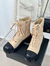 CHANE**2025 autumn and winter new VIP1:1 diamond letter thick heel short boots