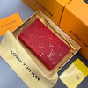 L new Christmas version red small wallet